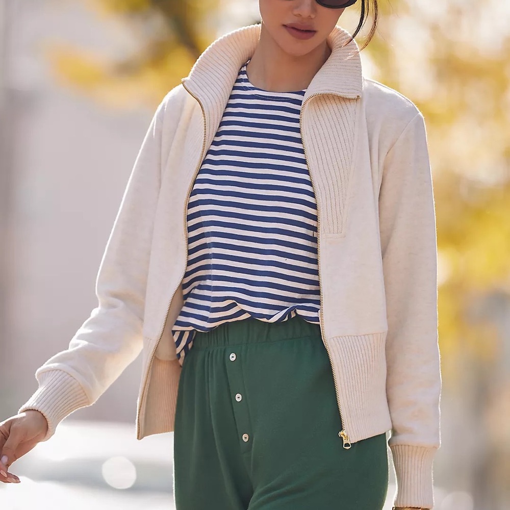 Varley Cream Sweatshirt